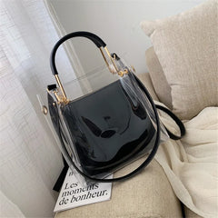 Transparent PVC Handbags Women Bags Sac A Main Femme