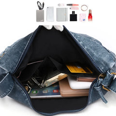 Vintage Leather Shoulder Bag Crossbody Handbag