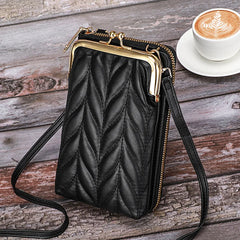 Women Shoulder Purse PU Leather Messenger Tote Bag Lady Cross Body Wallet