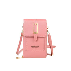 Soft Leather Wallet Crossbody Shoulder Handbag