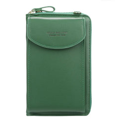 Soft Leather Crossbody Phone Purse for Women