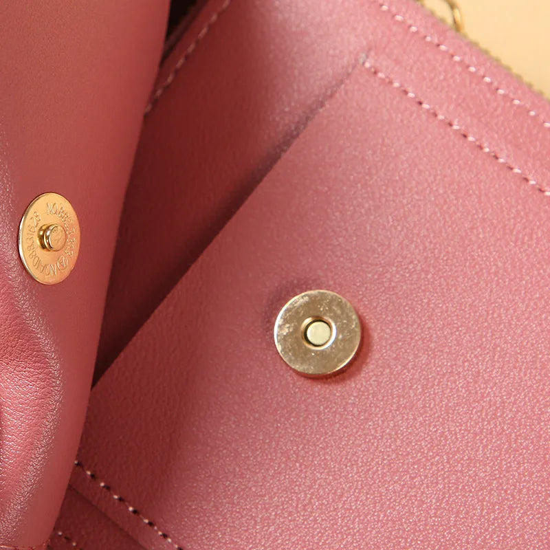 Women's Leather Cell Phone Purse Crossbody Handbag