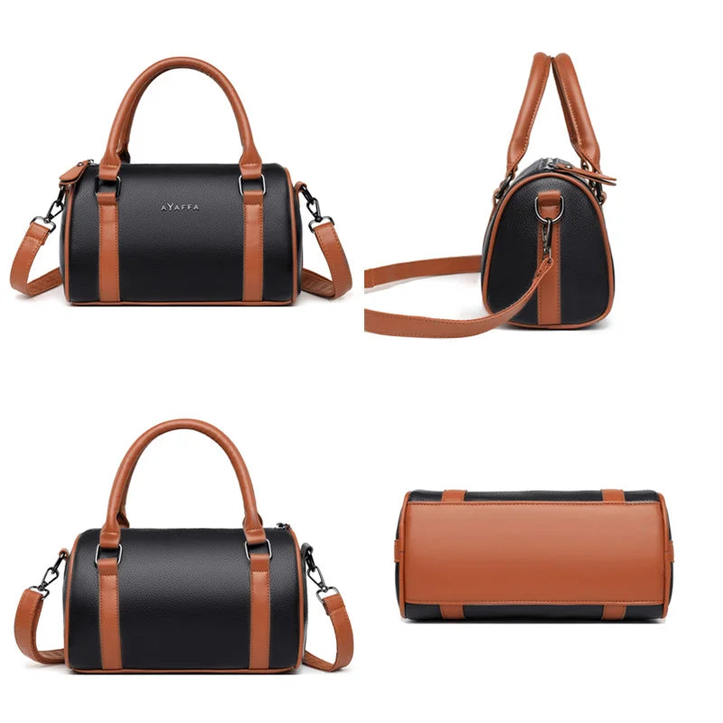 Women Bags Summer Lady Shoulder Bag Cowhide Leather Crossbody High Handbag
