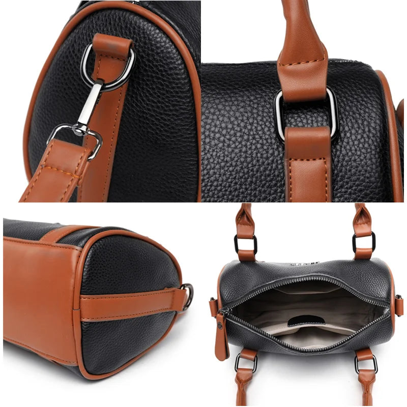 Women Bags Summer Lady Shoulder Bag Cowhide Leather Crossbody High Handbag