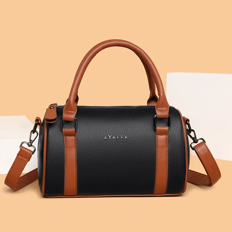 Women Bags Summer Lady Shoulder Bag Cowhide Leather Crossbody High Handbag