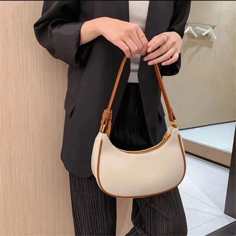 Retro Shoulder Bag Small Shoulder Purse Armpit Women Clutch Handbags