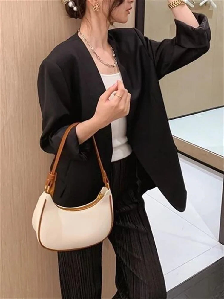 Retro Shoulder Bag Small Shoulder Purse Armpit Women Clutch Handbags