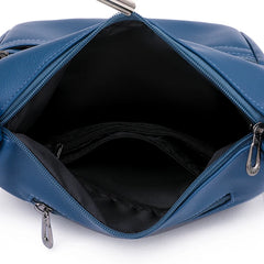 Vintage Casual Messenger Women Shoulder Bag PU Leather Retro Crossbody Purse