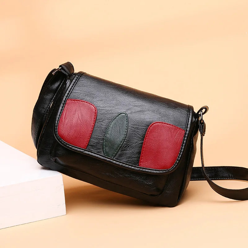 Small Soft Leather Shoulder Bag for Ladies