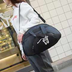 Women Ballet Dance Hand Bag Shoulder Gym Bag Travel Tote