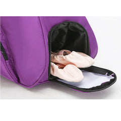 Women Ballet Dance Hand Bag Shoulder Gym Bag Travel Tote