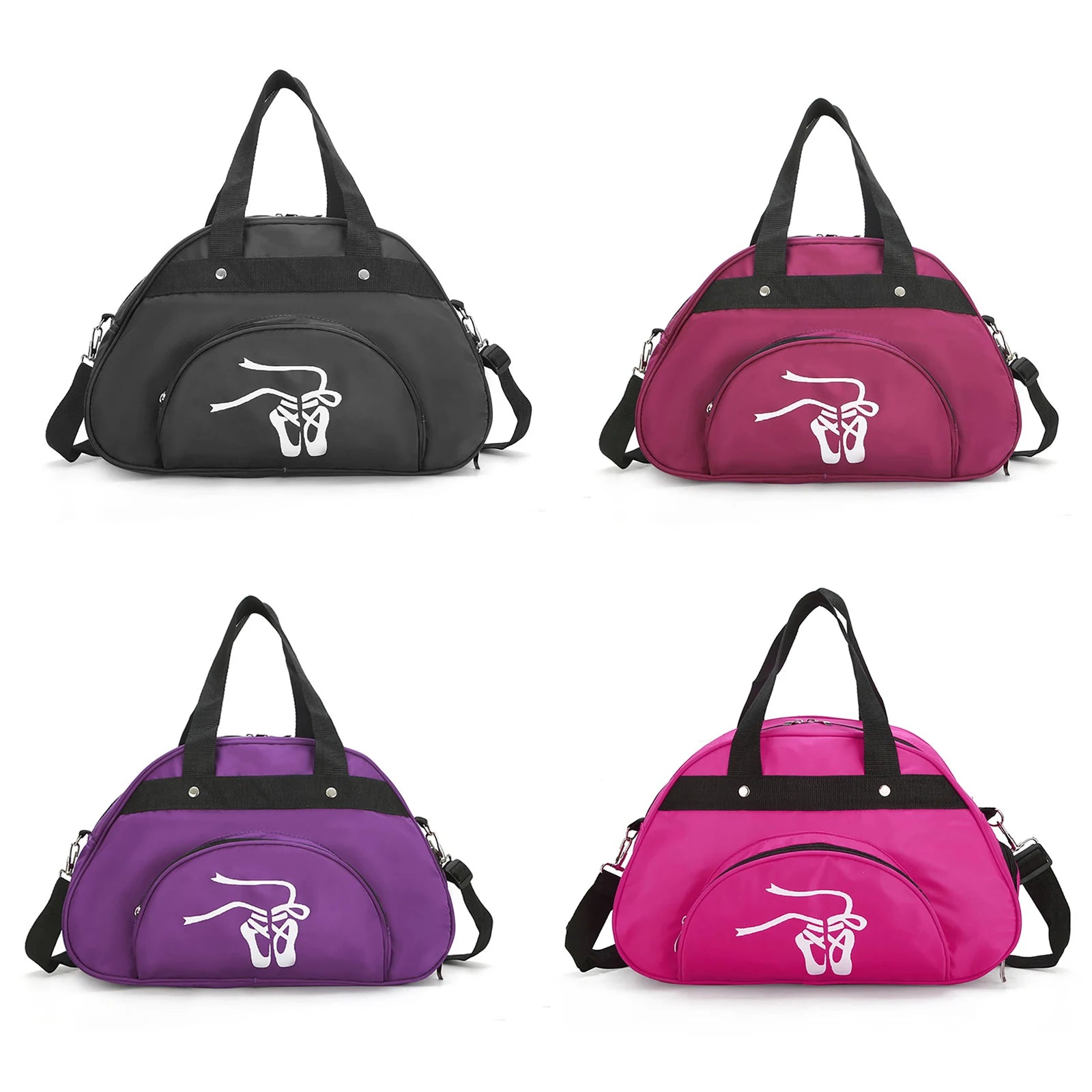 Women Ballet Dance Hand Bag Shoulder Gym Bag Travel Tote