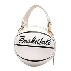 Women Bball PU Leather Shoulder Crossbody Bag Tote Chain Satchel
