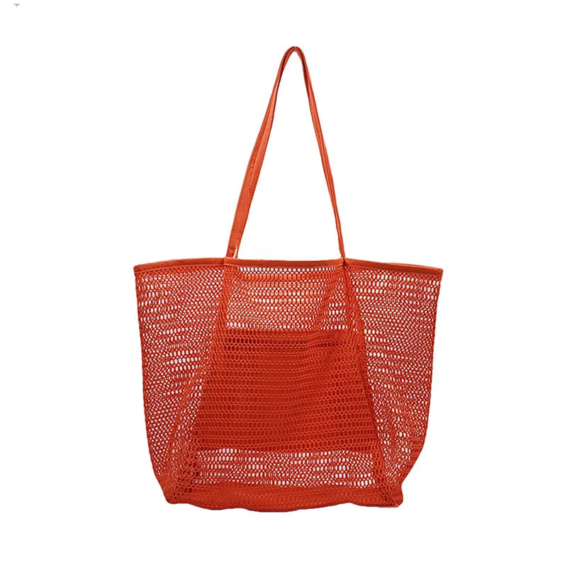 Large-Capacity Women Beach Bag Shopper Tote Pool Travel Vacation