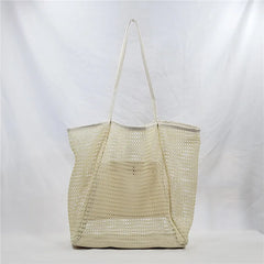 Large-Capacity Women Beach Bag Shopper Tote Pool Travel Vacation