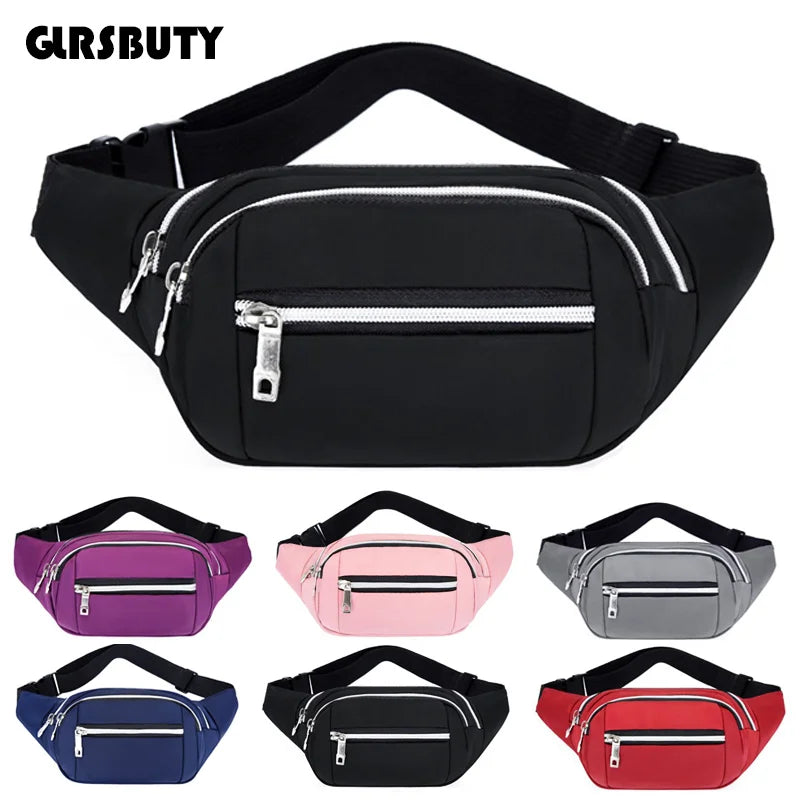 Women Belt Bag Fanny Pack Hip Bum Waist Bag Banana Men Waistbag