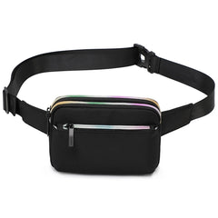 Light Sports Waist Bags Zipper Travel Pouch for Men