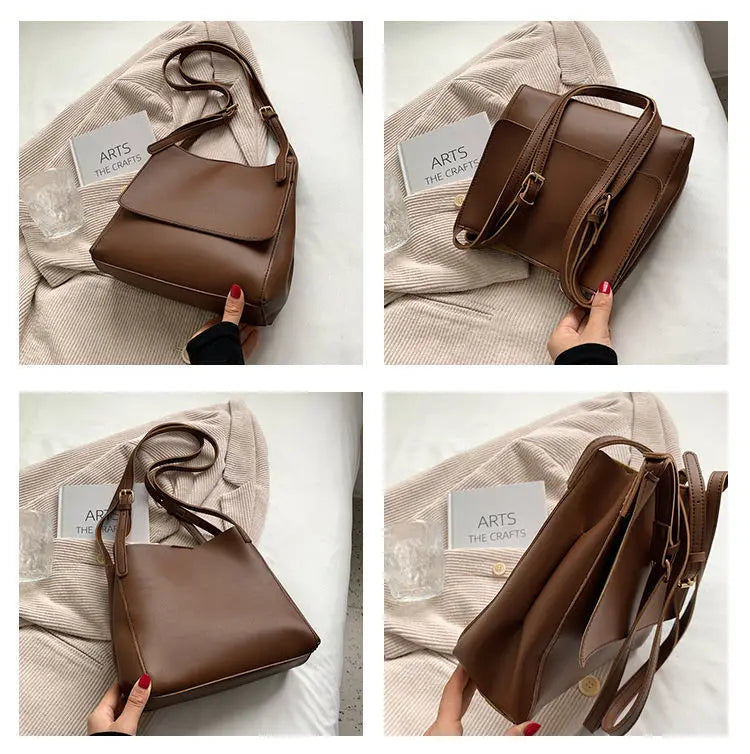 Women Big Bags Shoulder Crossbody Handbag Lady Leather Tote Bag