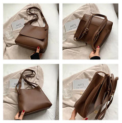 Women Big Bags Shoulder Crossbody Handbag Lady Leather Tote Bag