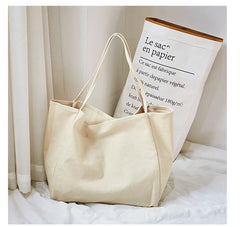 Women Big Canvas Shopping Bag Reusable Eco Shopper Shoulder Bags