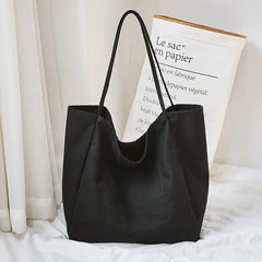 Women Big Canvas Shopping Bag Reusable Eco Shopper Shoulder Bags