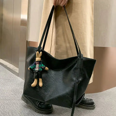 Oversized PU Womens Tote Handbag Tote Bag