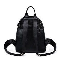 Mini Bear School Backpack Leather Schoolbags For Teenage Girls