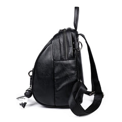 Mini Bear School Backpack Leather Schoolbags For Teenage Girls