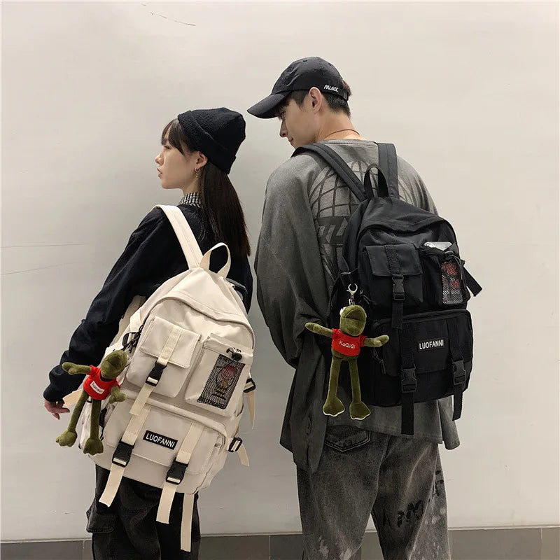 Nylon Backpack Travel College School Bag Laptop Book Bags