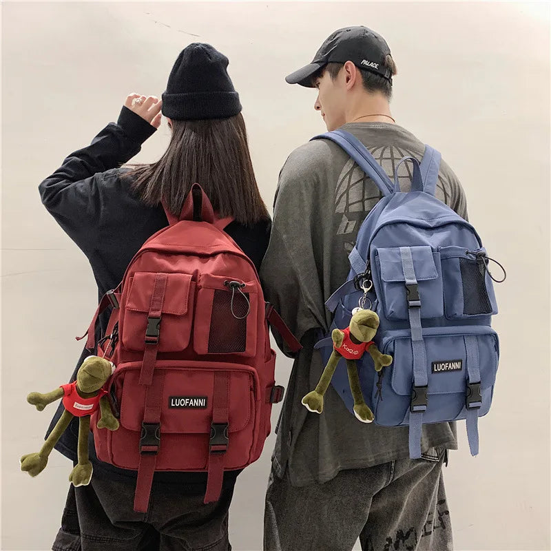 Nylon Backpack Travel College School Bag Laptop Book Bags