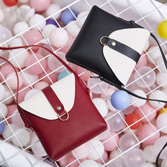 Sweet Women Lock Shoulder Bag Quilted Small Clutch Handbag