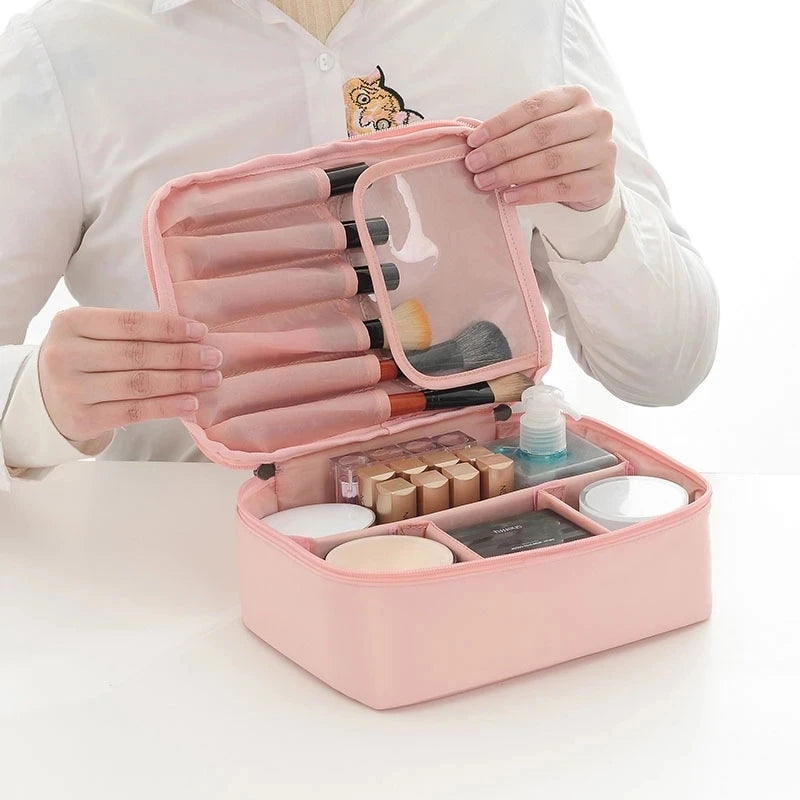 Women Makeup Cases High Men Ladies Cosmetic Bag Beautician Cosmetic Cases