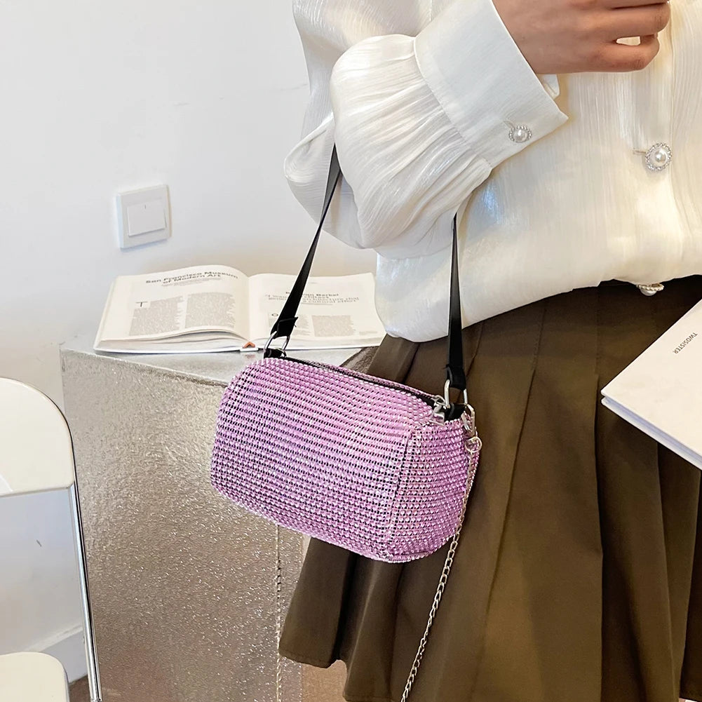 Diamonds Tote Bag Crossbody Shoulder Handbag for Women