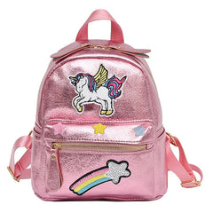 Women Unicorn Laser Backpack Sequins Mochilas