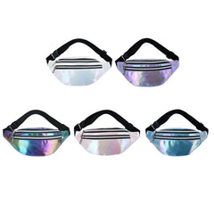 Holographic Fanny Pack Belt Bag for Party Travel