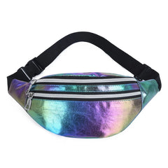 Holographic Fanny Pack Belt Bag for Party Travel