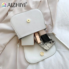 Vintage Women Butterfly Leather Shoulder Bag Solid Flap Small Handbag