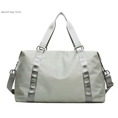 Large Waterproof Nylon Tote Bag for Women - Travel, Gym, Weekend