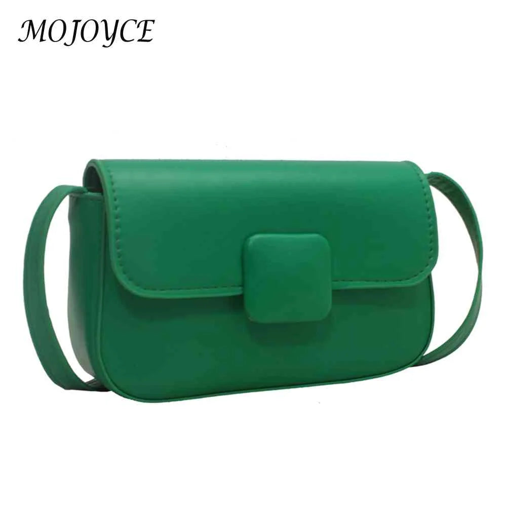 Women Candy Messenger Crossbody Bags Casual PU Leather Shoulder Tote