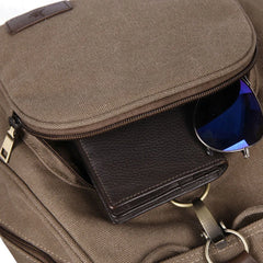 Canvas Backpacks for Women School Bags Girls Laptop Bag