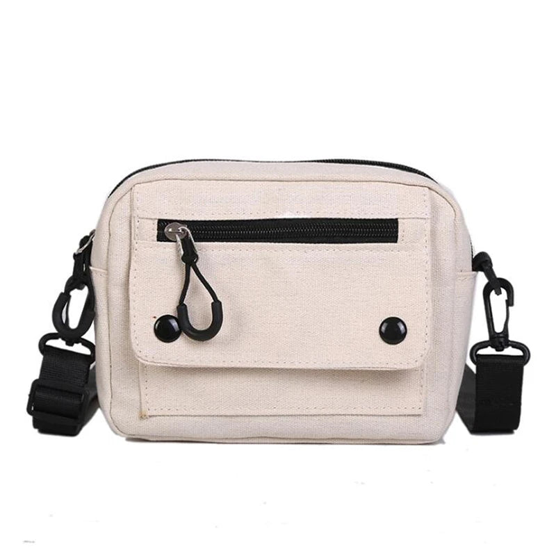 Japanese Style Women Canvas Shoulder Bag