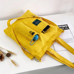 Eco-Friendly Canvas Shoulder Bag Large Reusable Shopper Tote