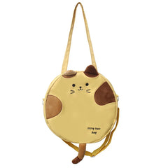 Funny Cat Handbag Women Canvas Shoulder Bag