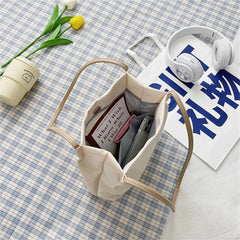 Women Canvas Crossbody Bag Large Capacity Shopping Handbags