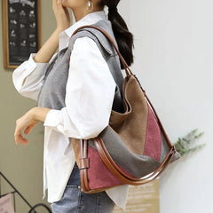 Women Canvas Handbag Female Shoulder Bags Casual Clutch Purse
