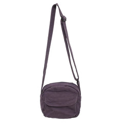 Women Canvas Handbag Shoulder Bag Crossbody Travel Purse Zipper Pack