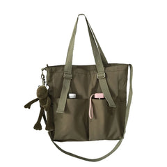Women Canvas Handbag Shoulder Crossbody Bag Casual Tote Messenger Satchel