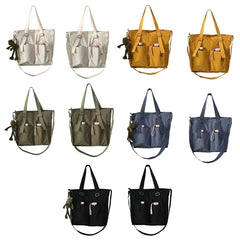 Women Canvas Handbag Shoulder Crossbody Bag Casual Tote Messenger Satchel
