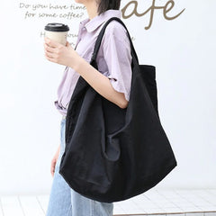 Canvas Handbags Large Shoulder Bags Ladies Tote Bags Handbags