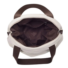 Women Canvas Large Capacity Casual Tote Bag Solid Shoulder Bag